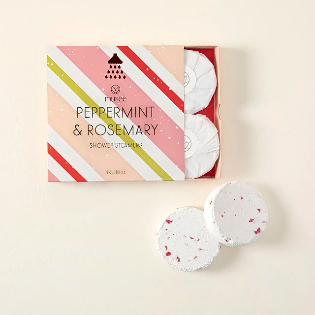 Peppermint and Rosemary Shower Steamers