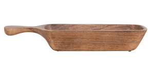Mango Wood Bowl With Handle